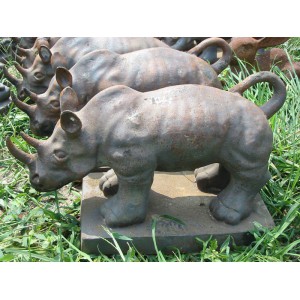 鑄鐵動物-犀牛-hrdw-1002